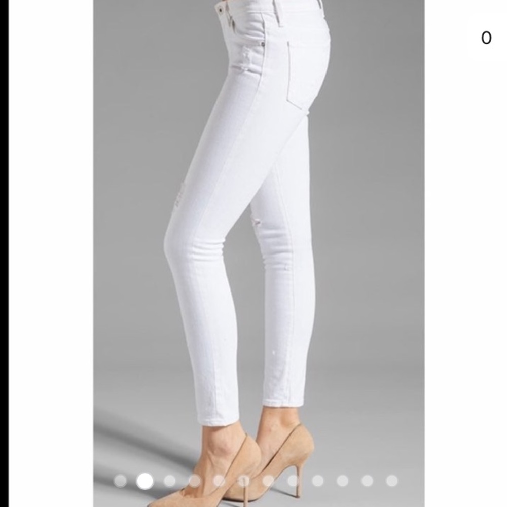 Adriano Goldschmid White The Stevie Ankle Jean - Picture 13 of 13